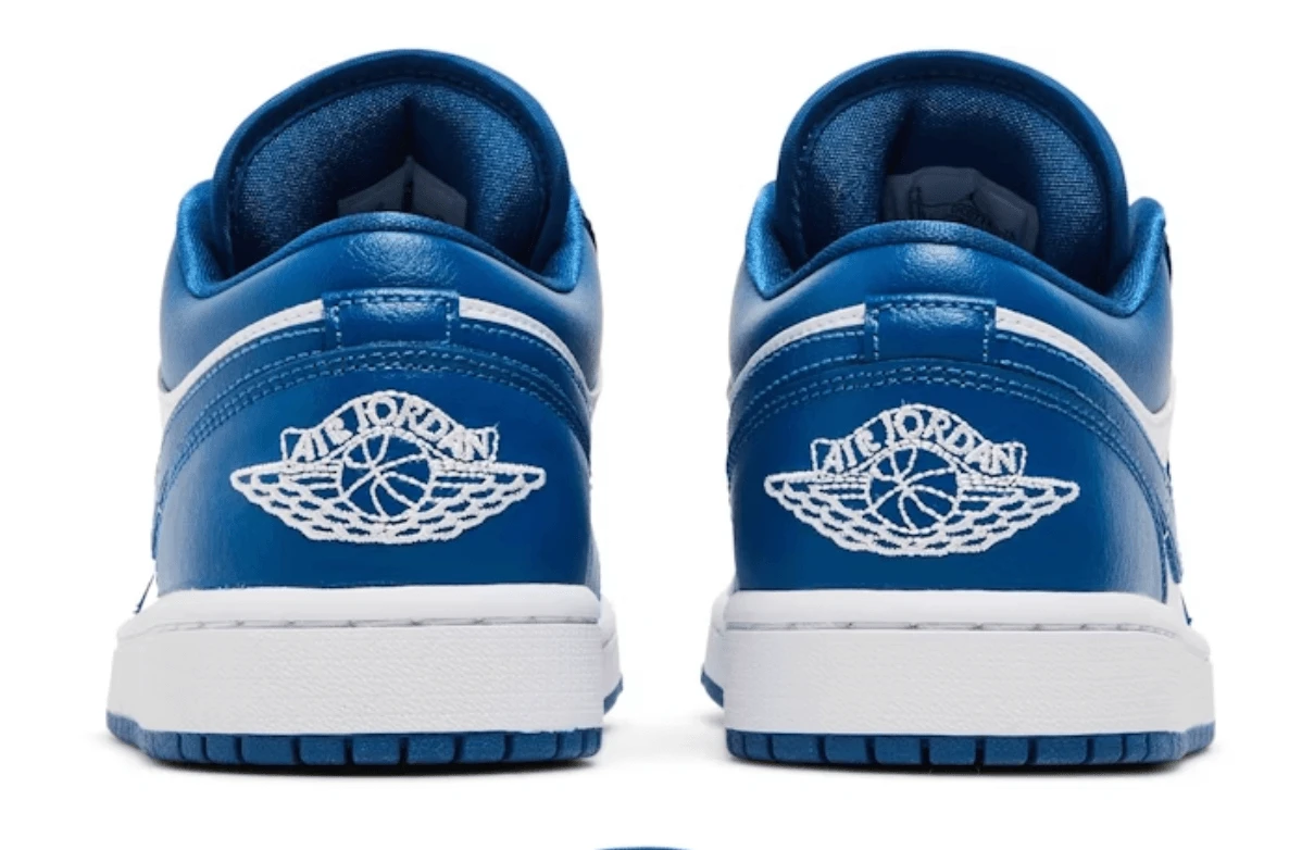 Jordan 1 Low Marina Blue (Women's) - BigBoiSneakers