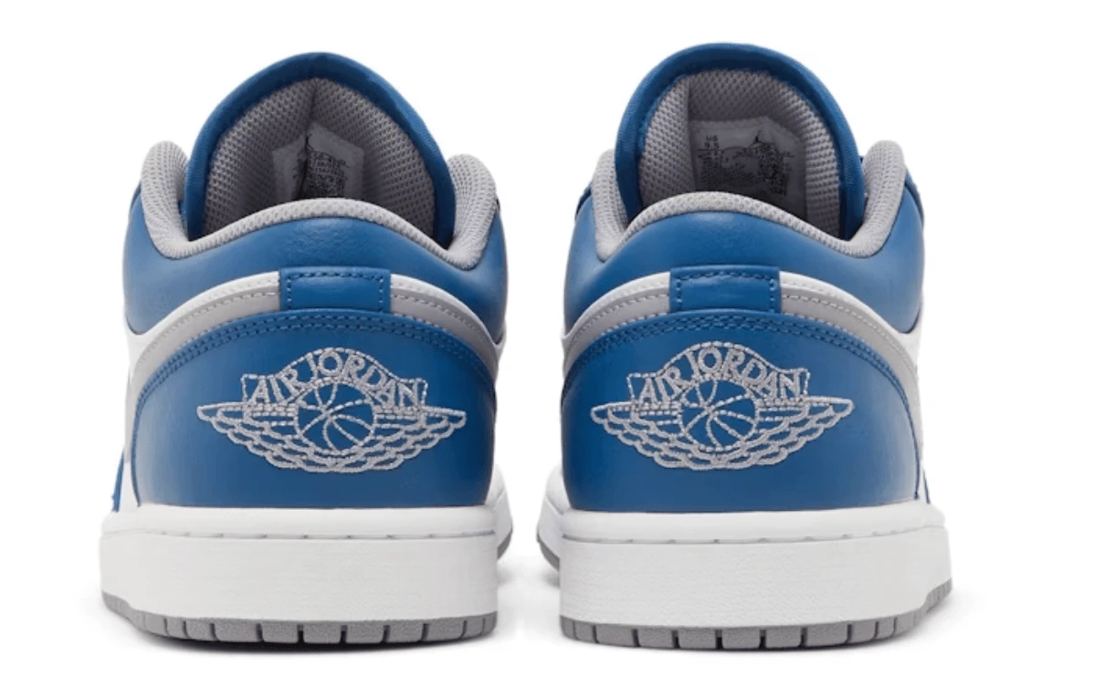 Jordan 1 Low True Blue (GS) - BigBoiSneakers