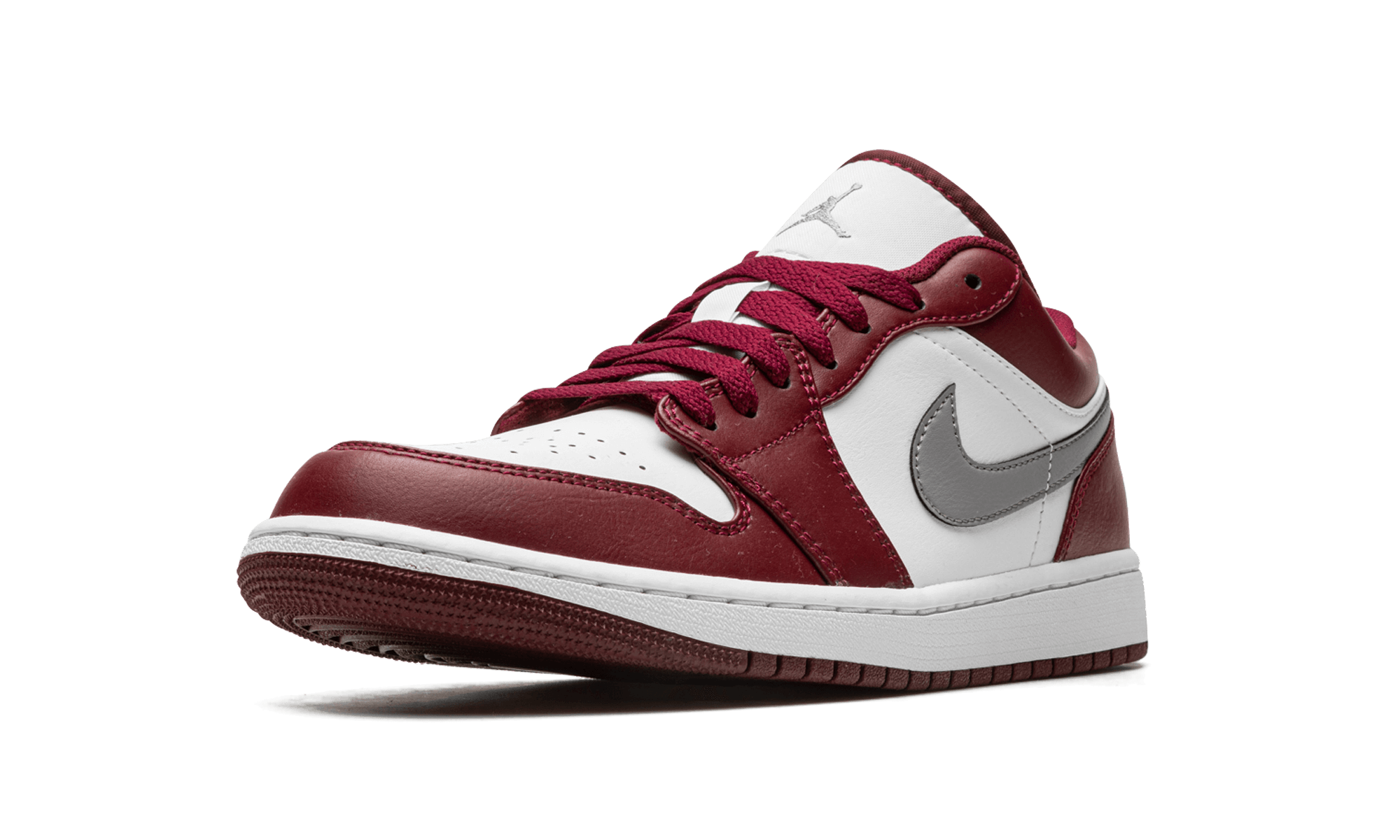 Jordan 1 Low White Bordeaux - BigBoiSneakers