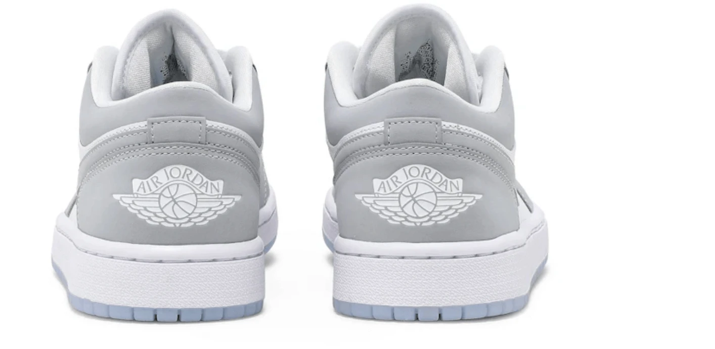 Jordan 1 Low Wolf Grey (Women's) - BigBoiSneakers
