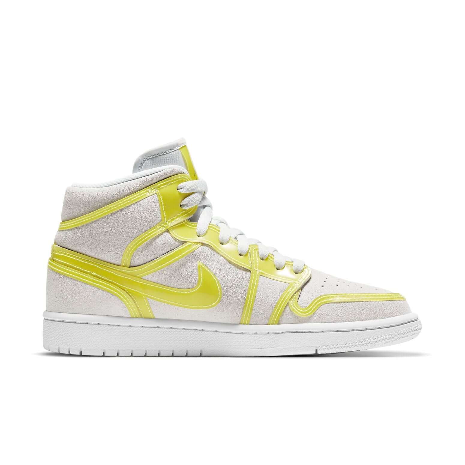 Jordan 1 Mid Opti Yellow (Women's) - BigBoiSneakers