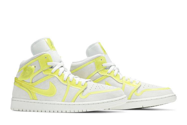 Jordan 1 Mid Opti Yellow (Women's) - BigBoiSneakers