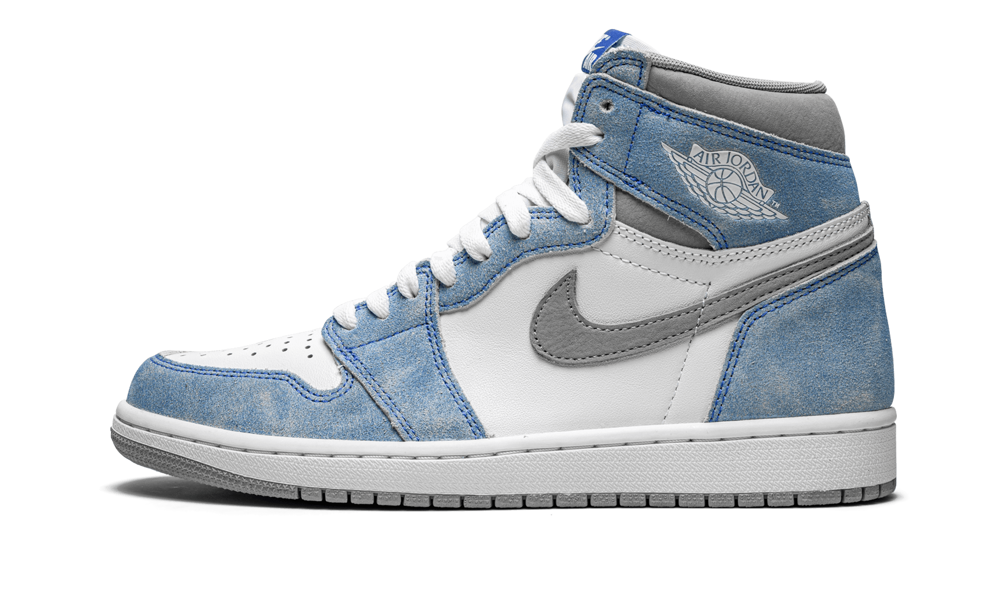Jordan 1 Retro High Hyper Royal Smoke Grey - BigBoiSneakers