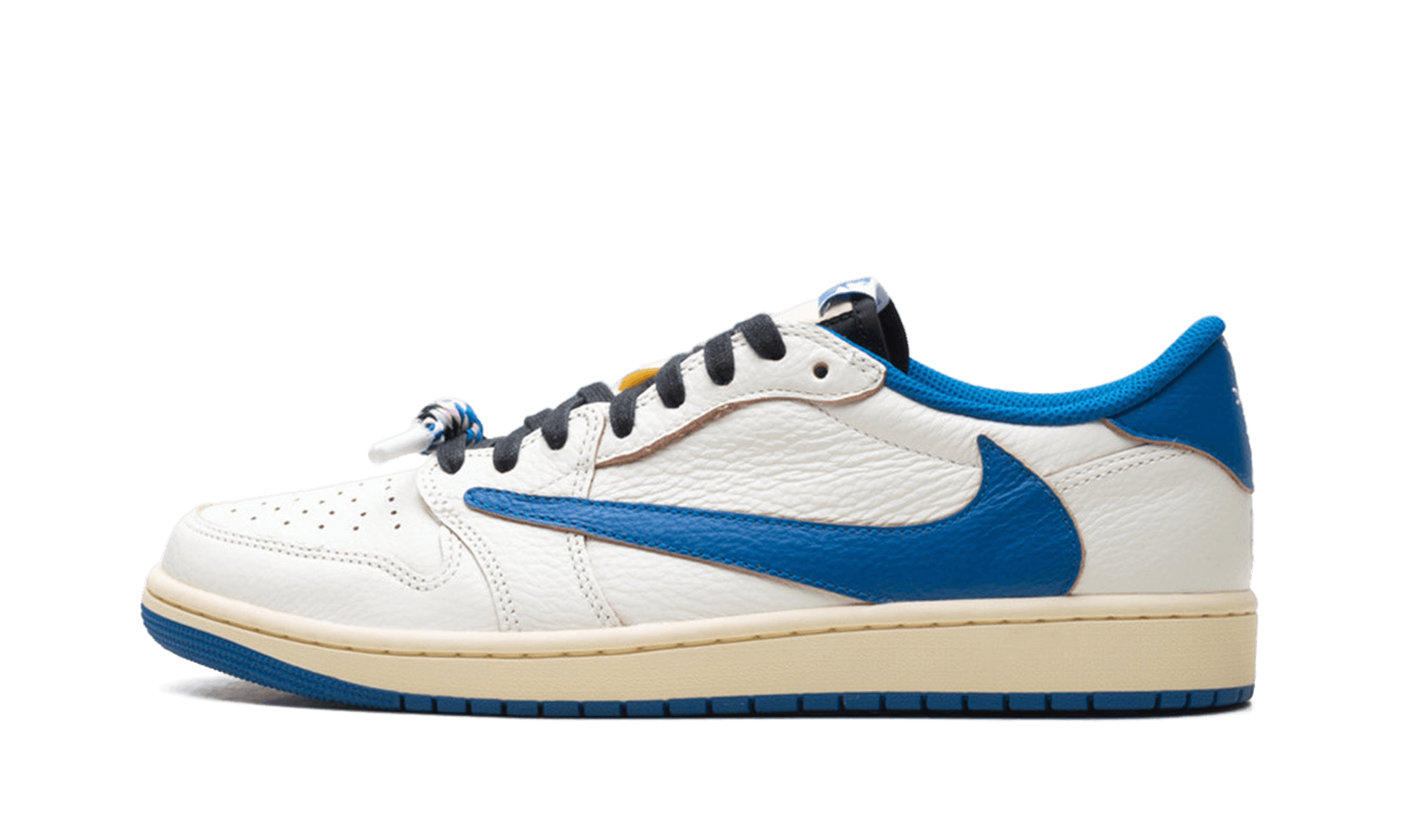 Jordan 1 Retro Low OG SP Fragment x Travis Scott Sail Military Blue - BigBoiSneakers
