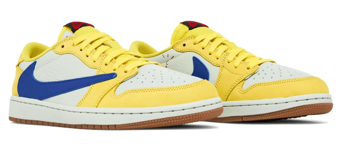 Jordan 1 Retro Low OG SP Travis Scott Canary (Women's) - BigBoiSneakers
