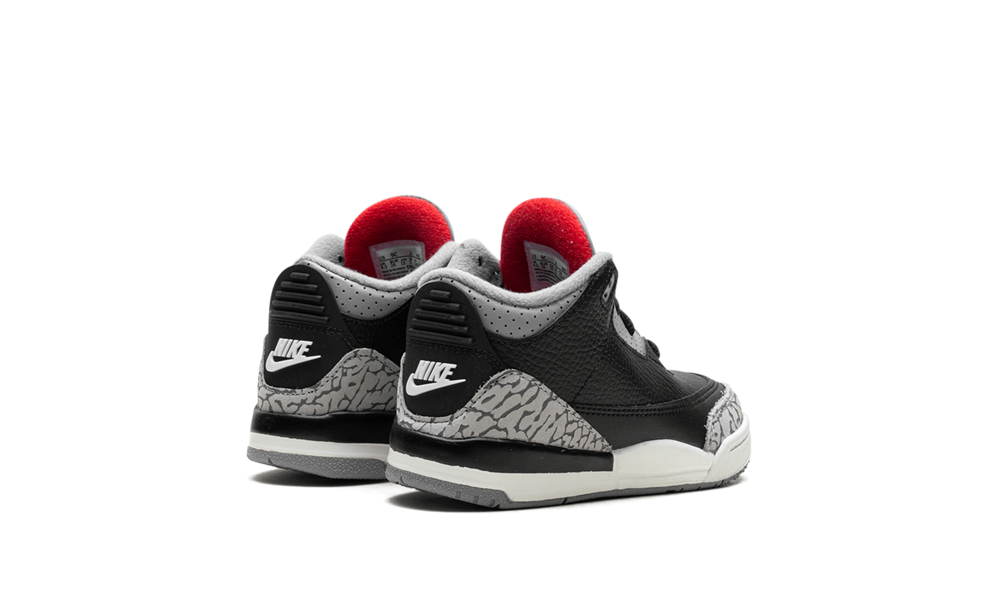Jordan 3 Retro Black Cement (2024) (TD) - BigBoiSneakers