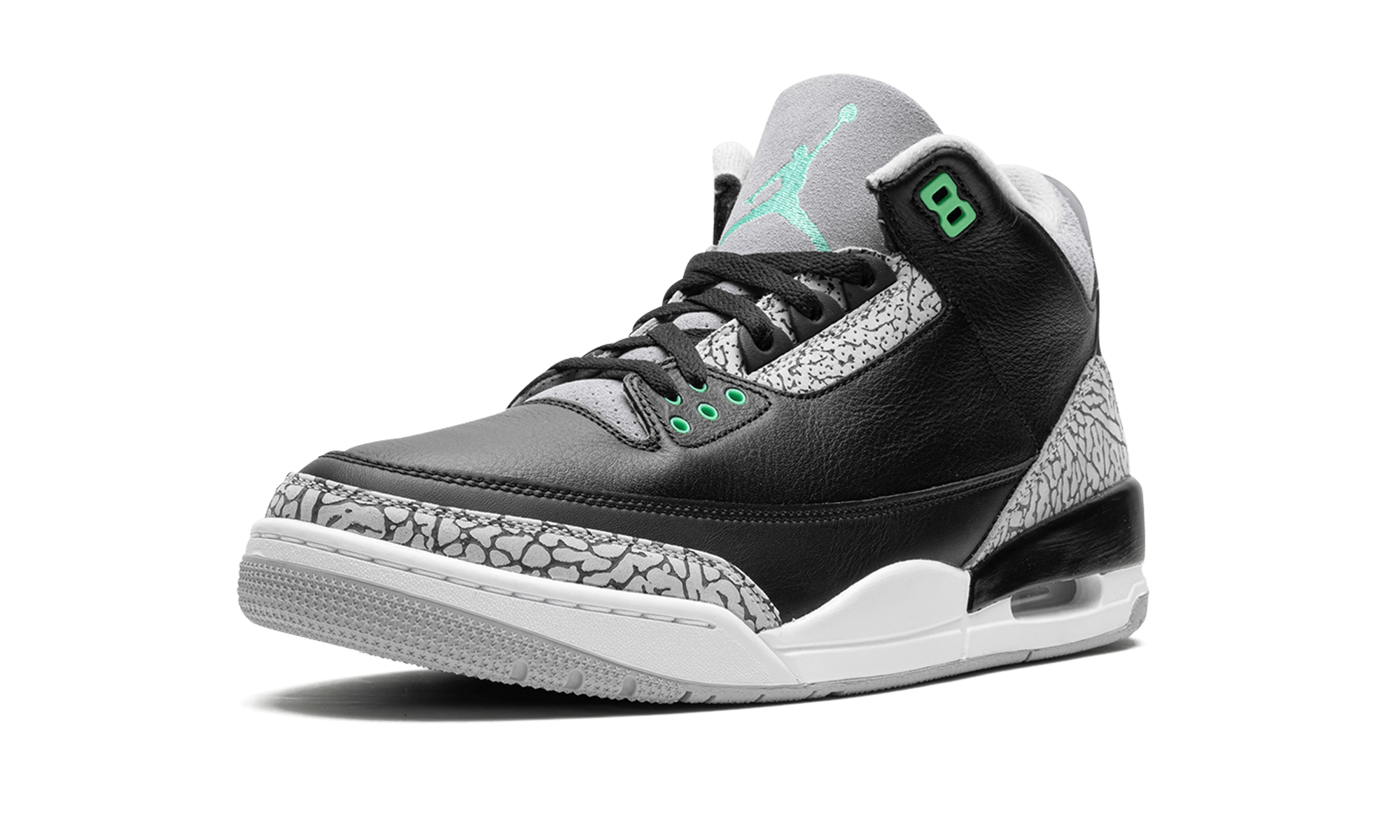 Jordan 3 Retro Green Glow - BigBoiSneakers