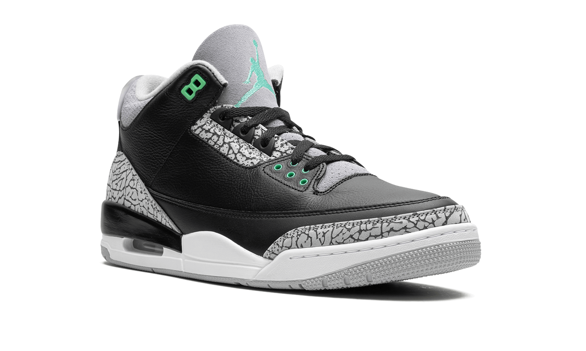 Jordan 3 Retro Green Glow - BigBoiSneakers