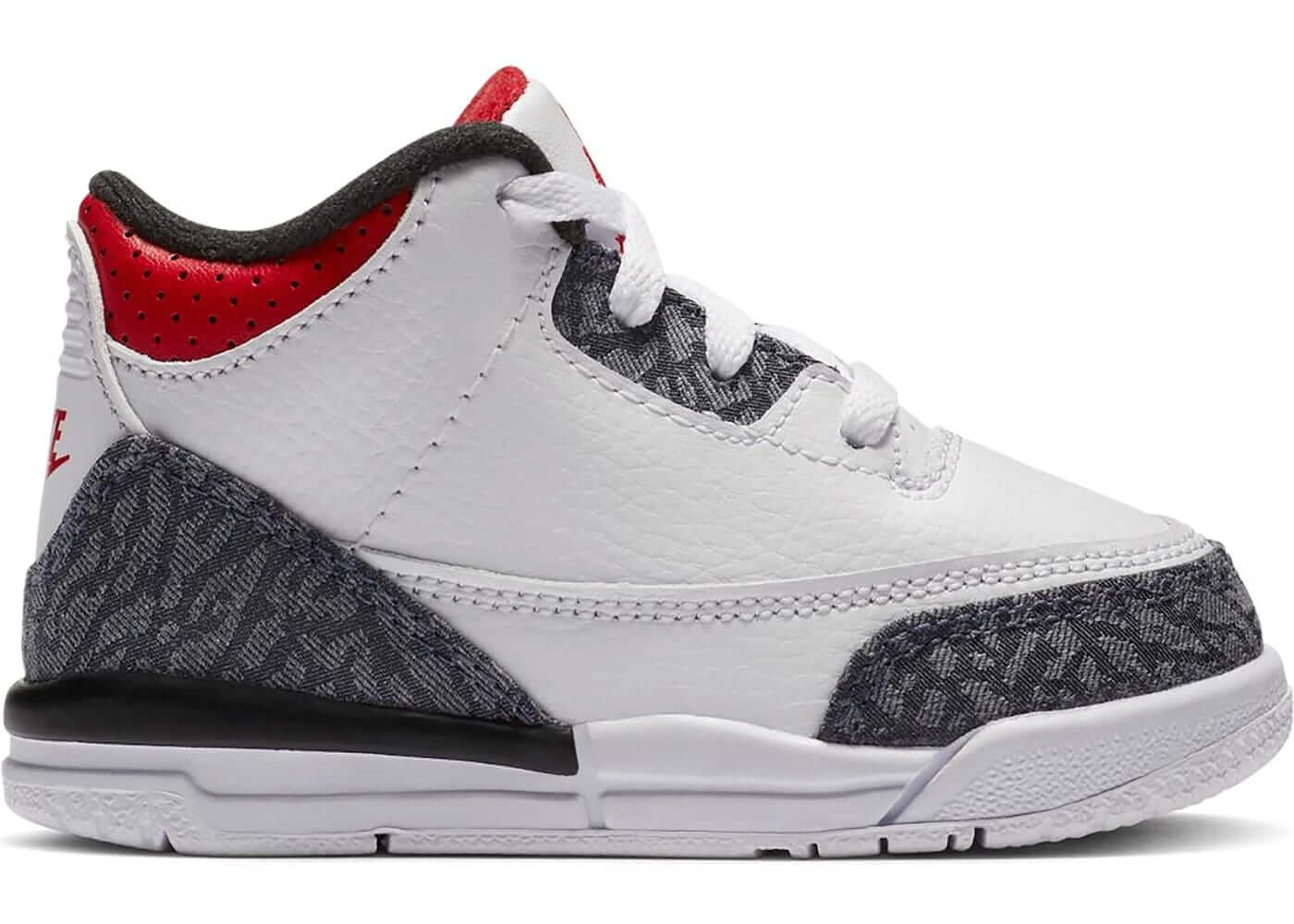 Jordan 3 Retro SE Fire Red Denim (TD) - BigBoiSneakers