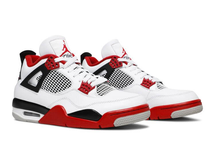 Jordan 4 Retro Fire Red (2020) - BigBoiSneakers