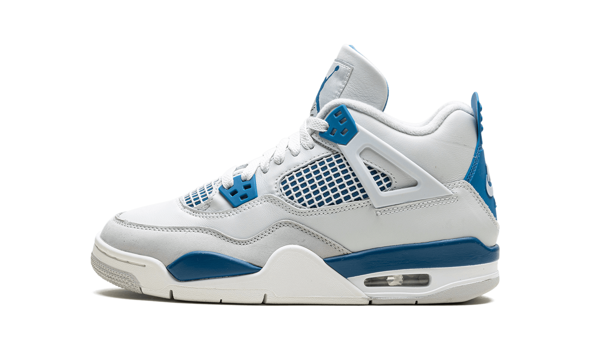 Jordan 4 Retro Military Blue (2024) (GS) - BigBoiSneakers