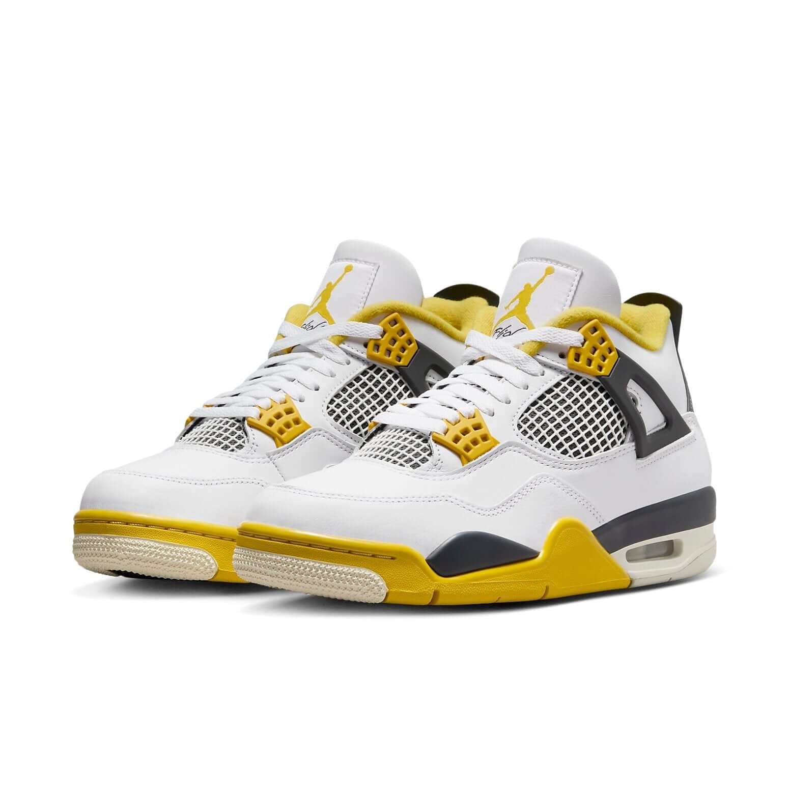 Jordan 4 Retro Vivid Sulfur (Women's) - BigBoiSneakers