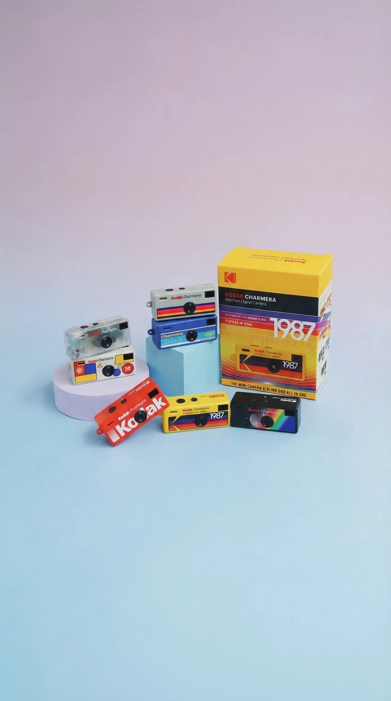 Kodak CHARMERA Digital Camera Keychain Single Blind Box - BigBoiSneakers