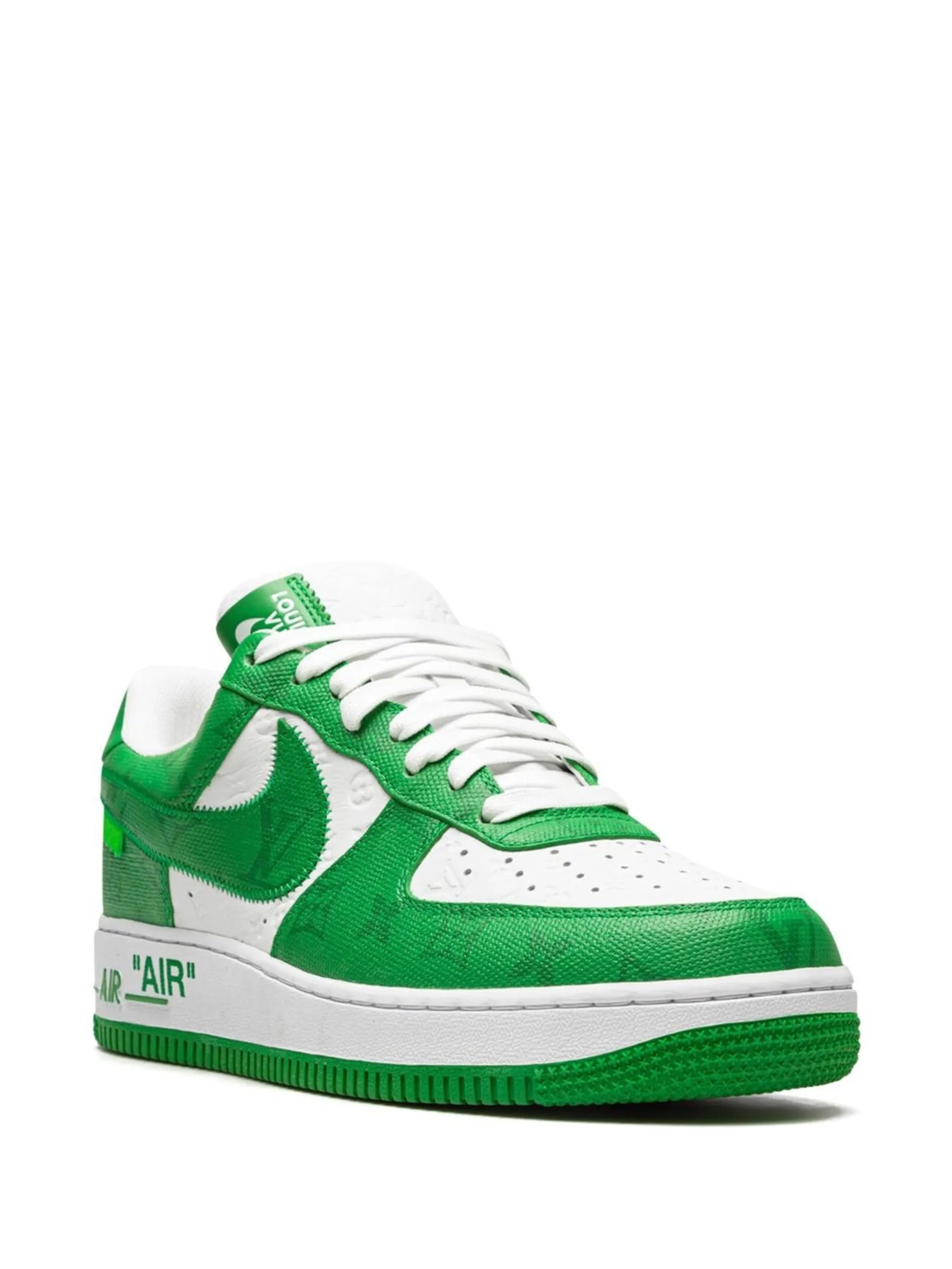 Louis Vuitton Nike Air Force 1 Low By Virgil Abloh White Green