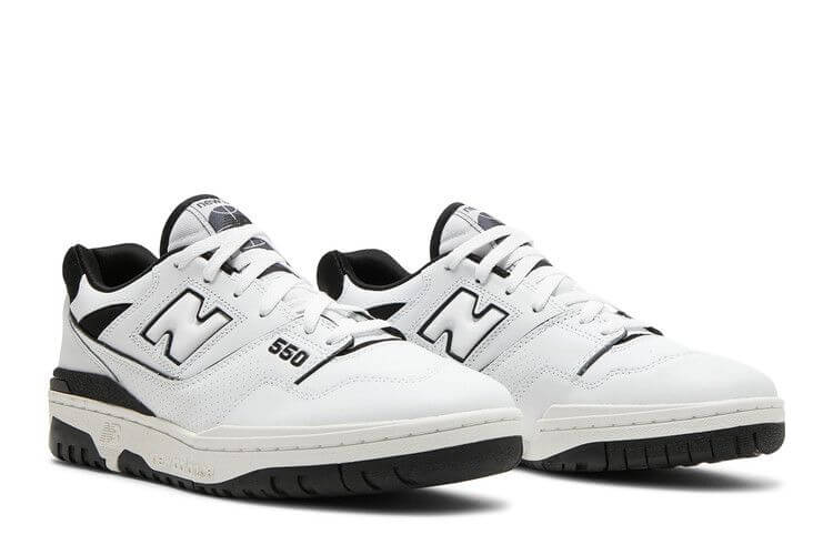 New Balance 550 White Black - BigBoiSneakers