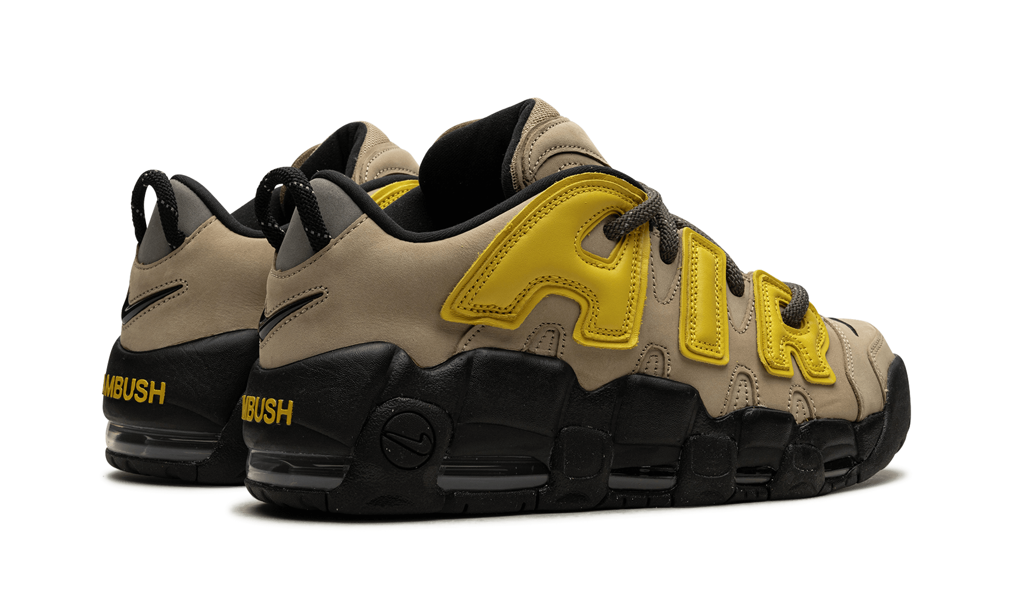 Nike Air More Uptempo Low AMBUSH Vivid Sulfur Limestone - BigBoiSneakers