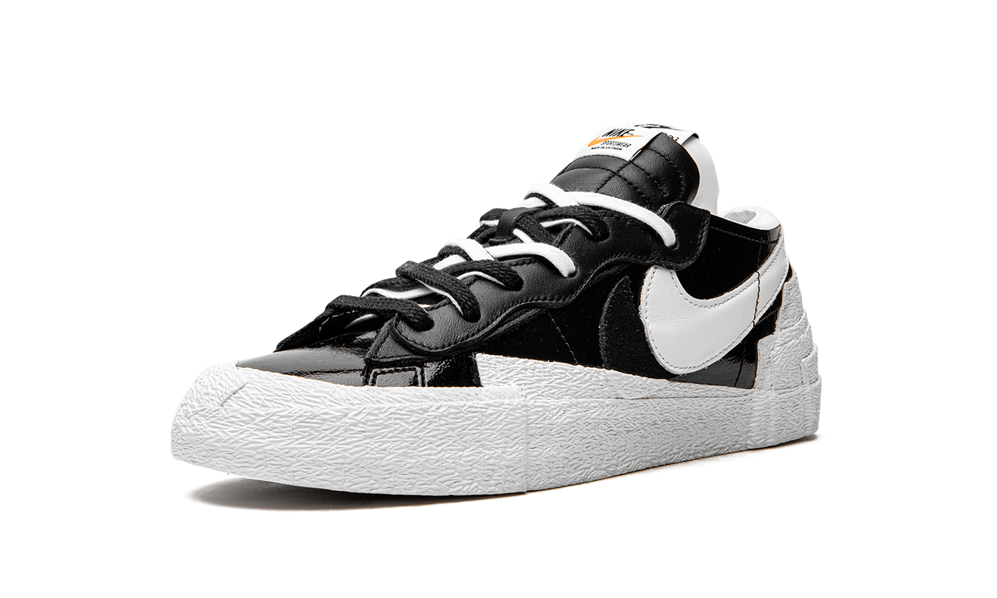 Nike Blazer Low Sacai Black Patent Leather - BigBoiSneakers