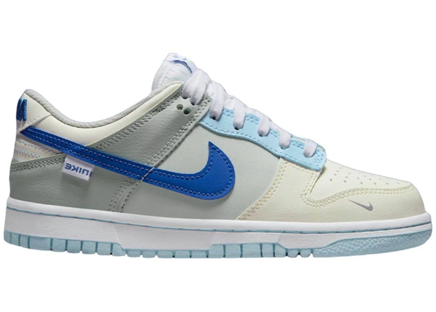 Nike Dunk Low Ivory Hyper Royal (GS) - BigBoiSneakers