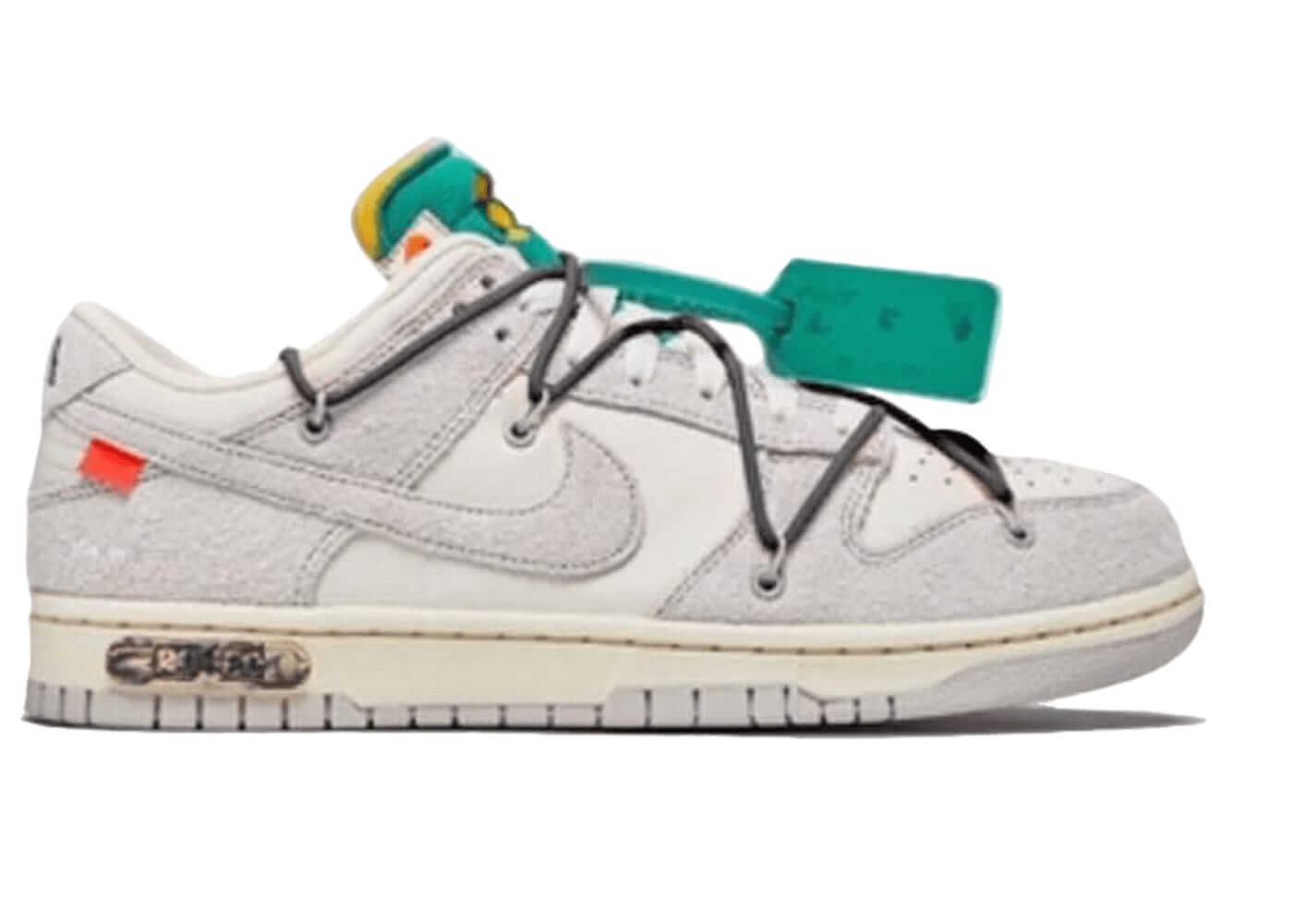 Nike Dunk Low Off-White Lot 20 - BigBoiSneakers