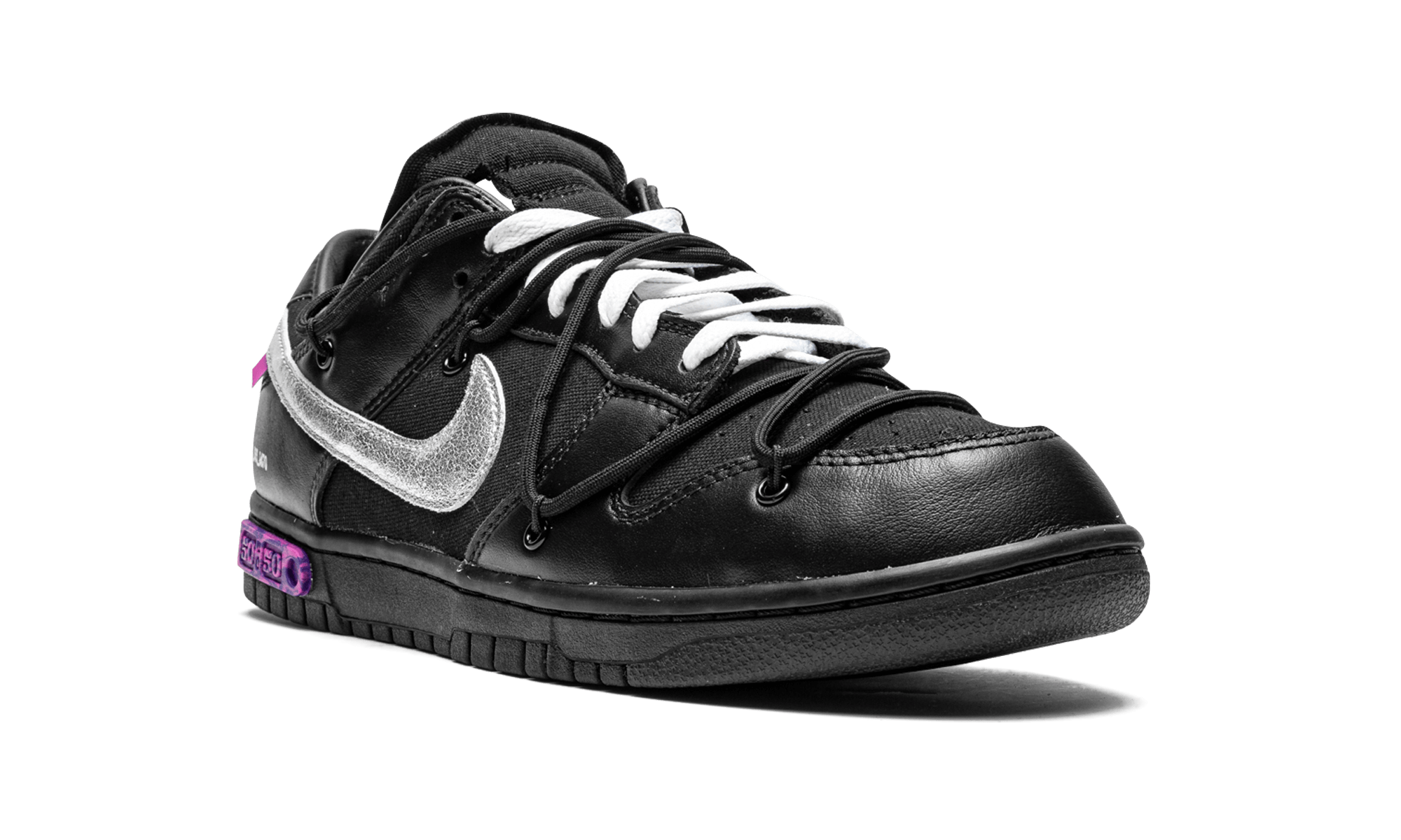 Nike Dunk Low Off-White Lot 50 - BigBoiSneakers