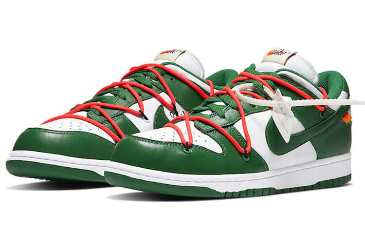 Nike Dunk Low Off-White Pine Green - BigBoiSneakers