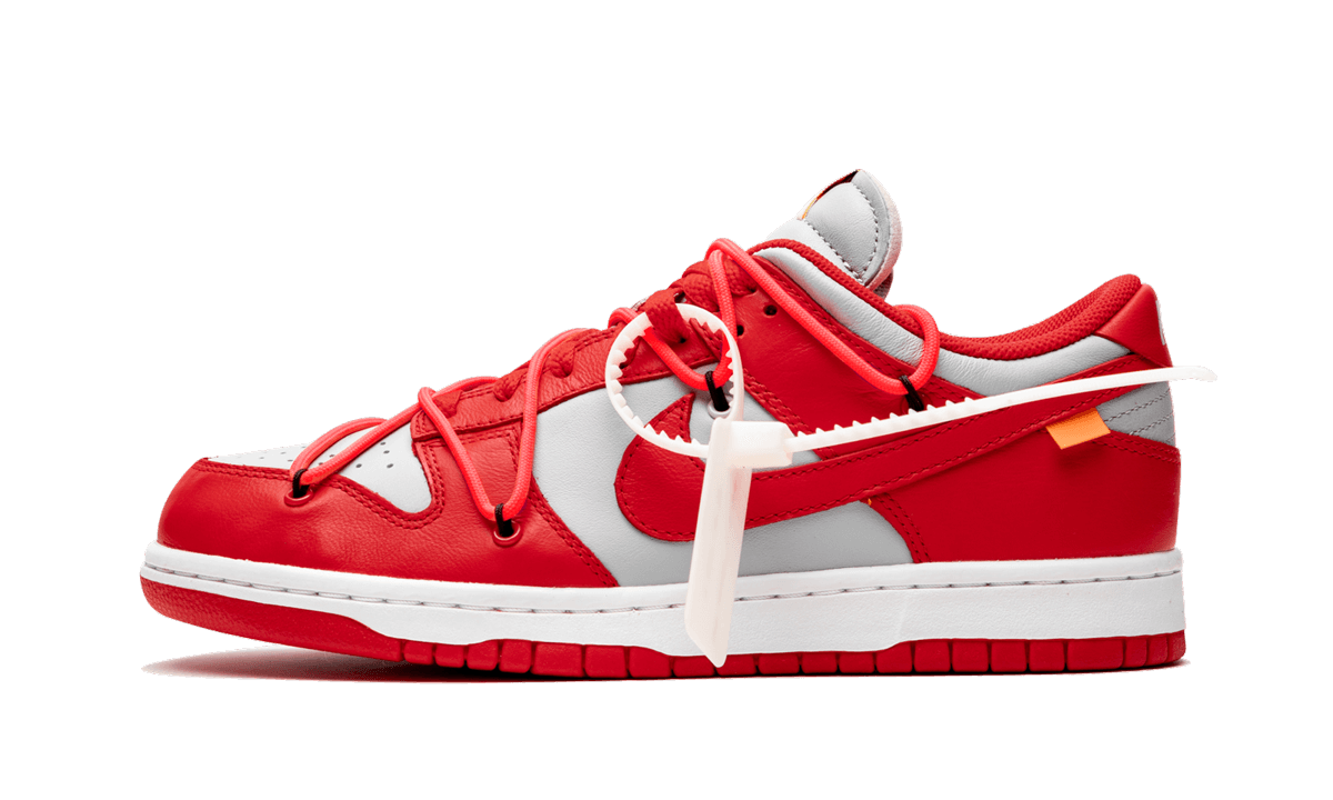 Nike Dunk Low Off-White University Red - BigBoiSneakers
