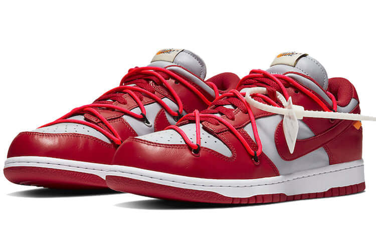 Nike Dunk Low Off-White University Red - BigBoiSneakers