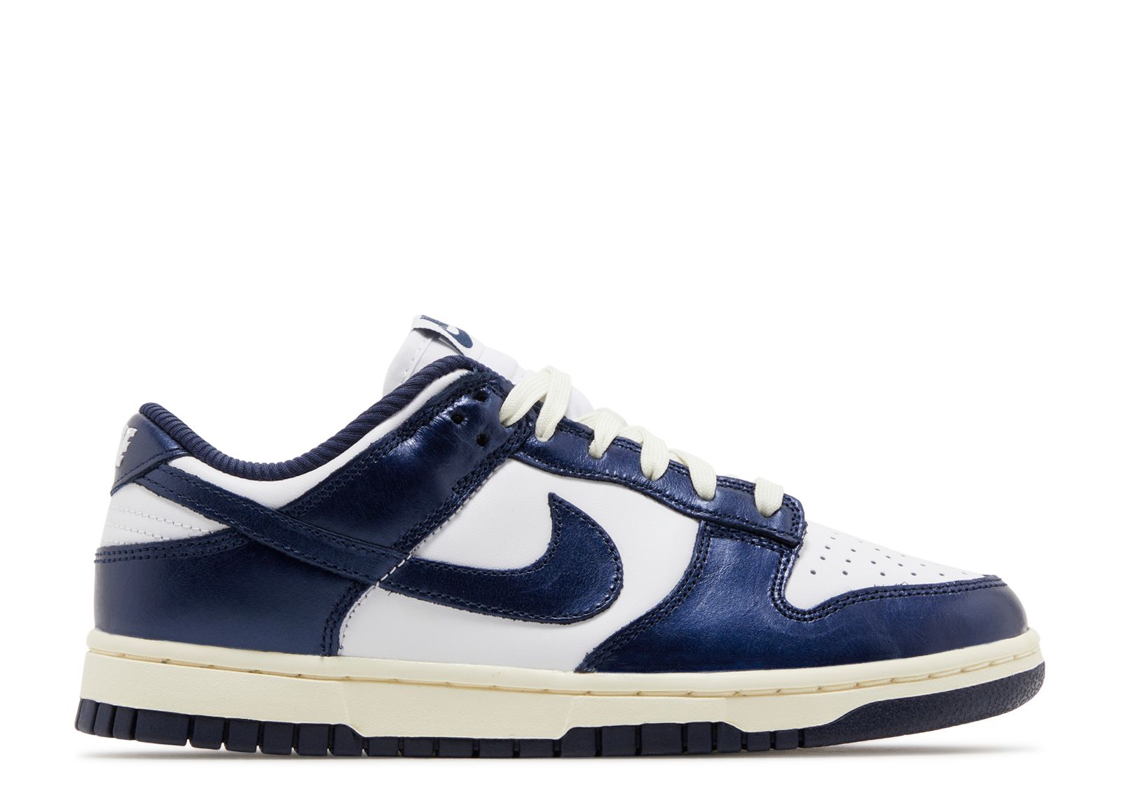Nike Dunk Low PRM Vintage Navy (Women's) - BigBoiSneakers