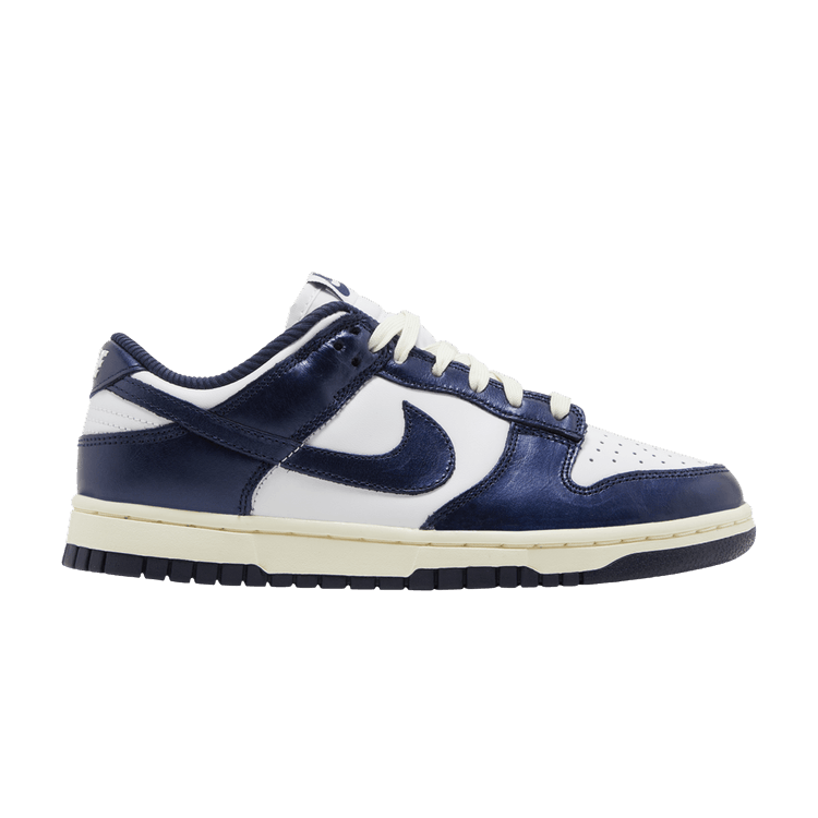 Nike Dunk Low PRM Vintage Navy (Women's) - BigBoiSneakers