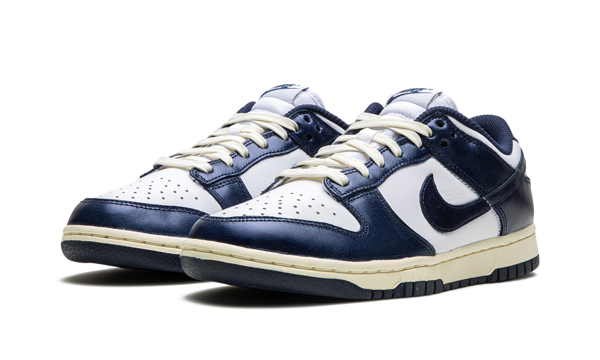 Nike Dunk Low PRM Vintage Navy (Women's) - BigBoiSneakers