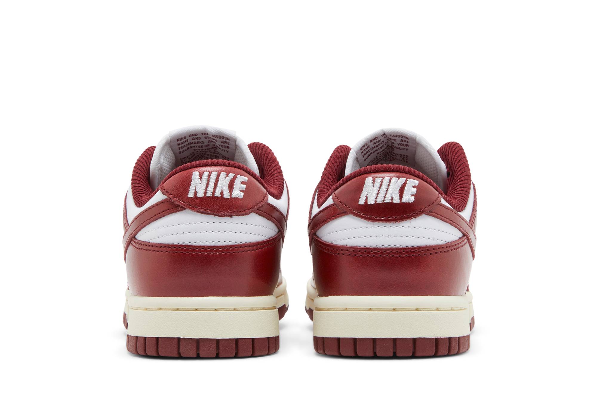 Nike Dunk Low PRM Vintage Team Red (Women's) - BigBoiSneakers