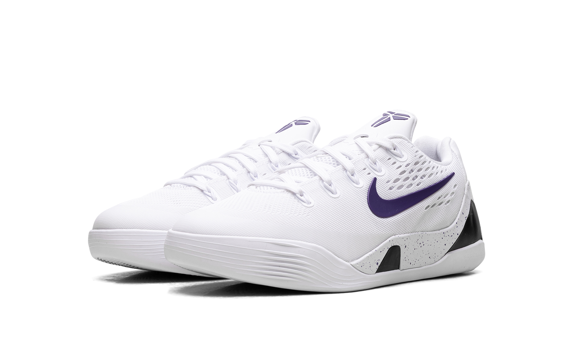 Nike Kobe 9 EM Low TB White Court Purple (GS) - BigBoiSneakers
