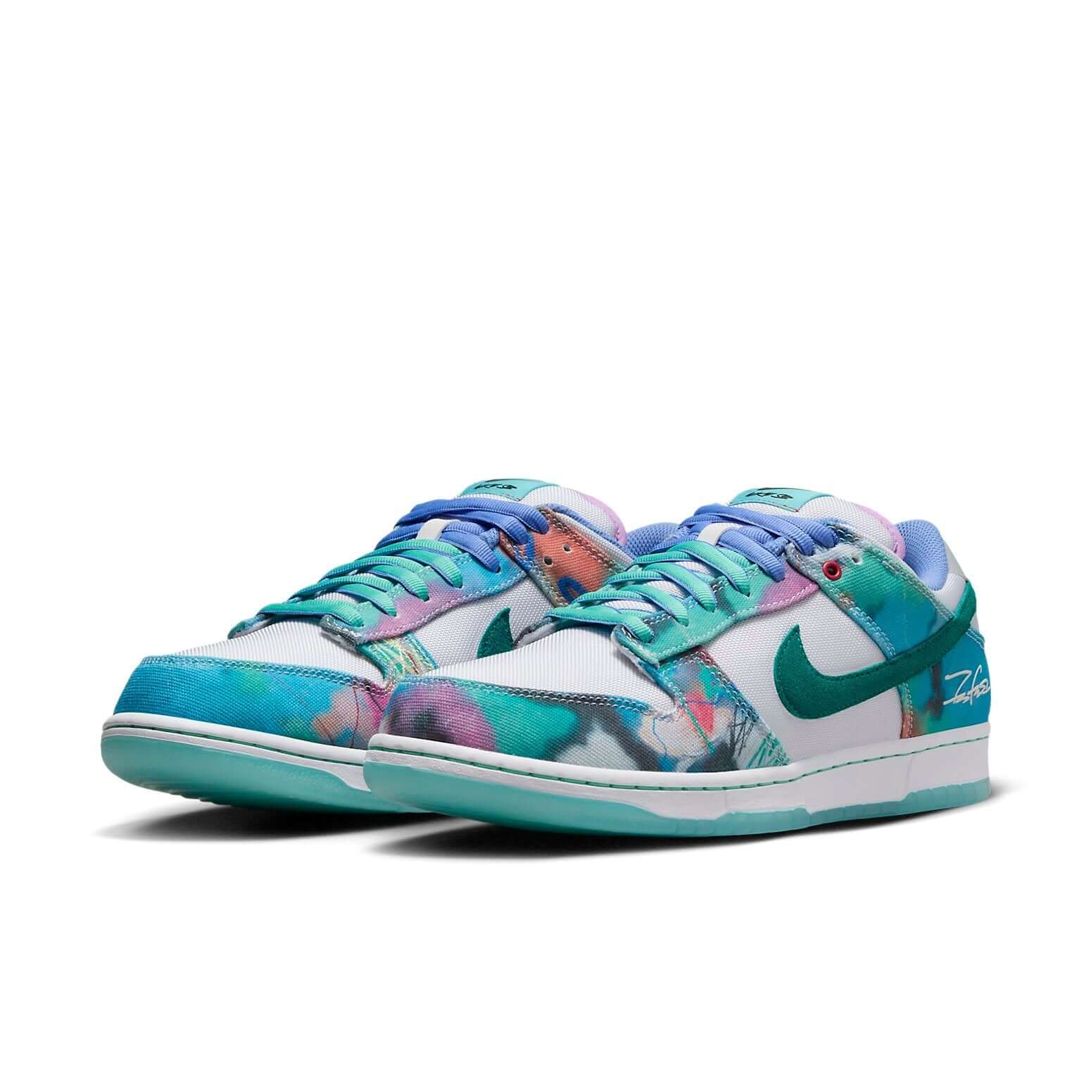 Nike SB Dunk Low Futura Laboratories Bleached Aqua - BigBoiSneakers