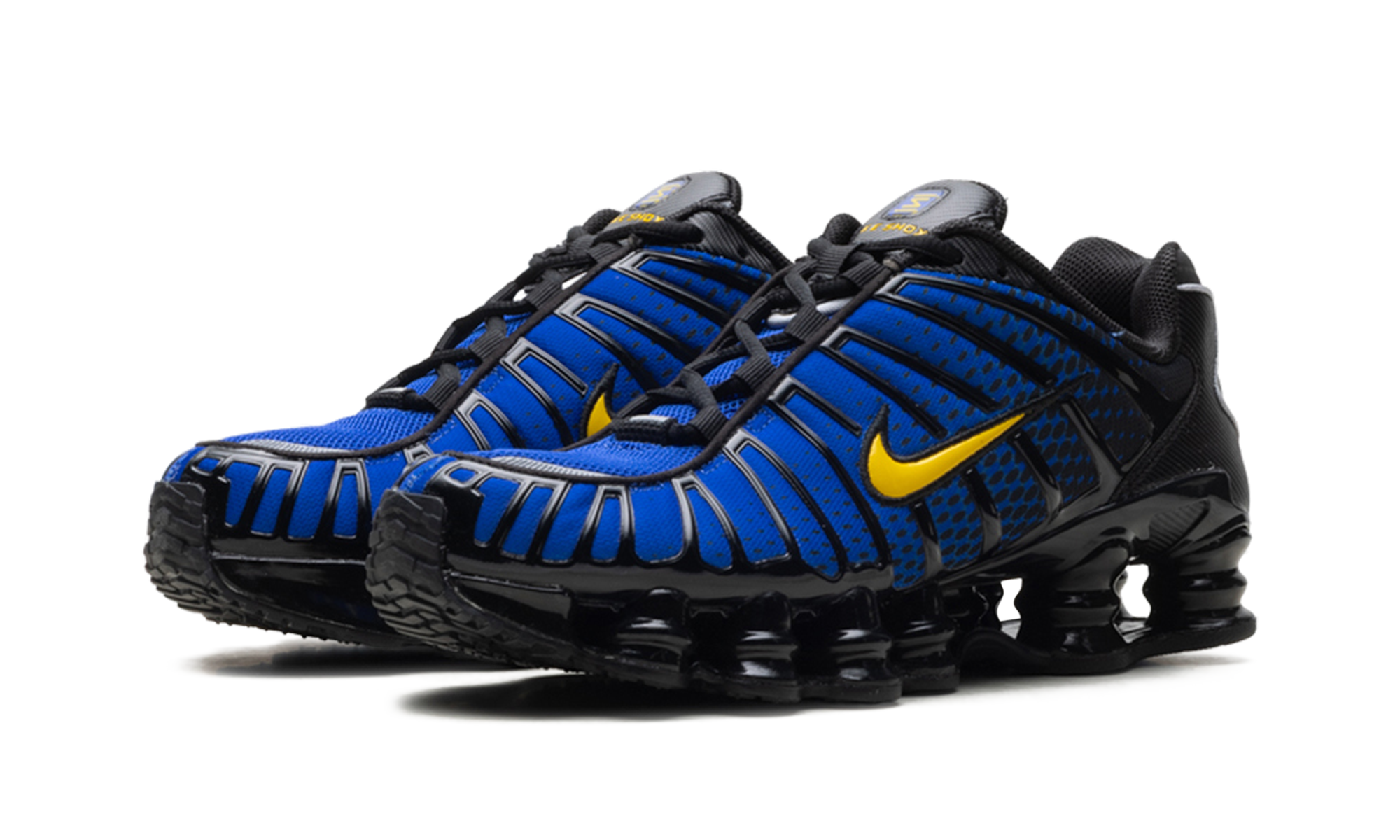 Nike Shox TL Black Lyon Blue Varsity Maize - BigBoiSneakers