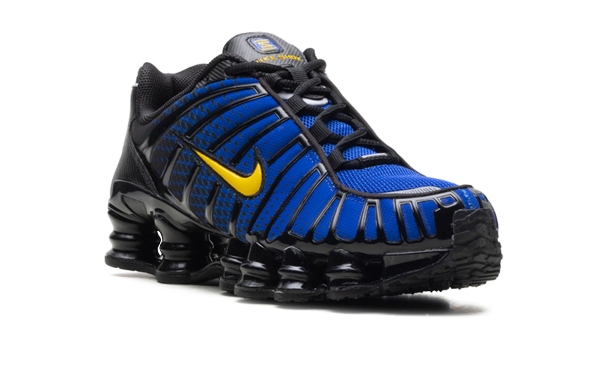 Nike Shox TL Black Lyon Blue Varsity Maize - BigBoiSneakers