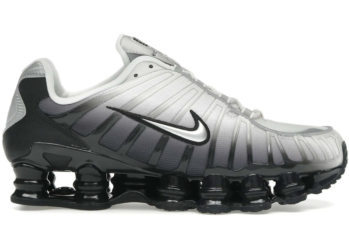Nike Shox TL Off Noir Metallic Silver (Women's) - BigBoiSneakers