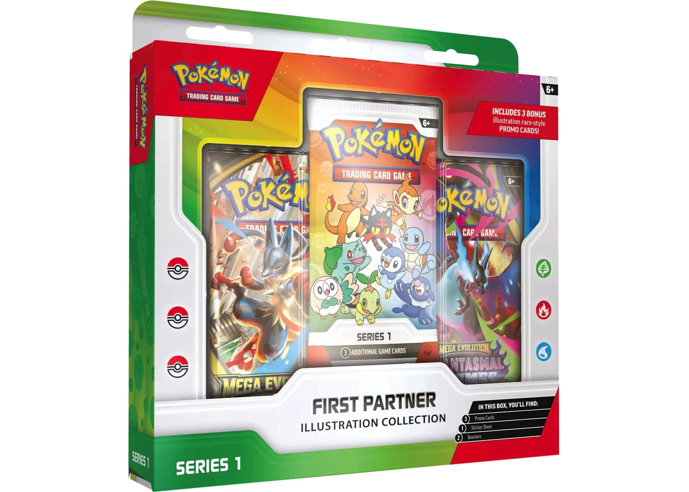 Pokémon First Partner Illustration Collection Series 1 Box For Collectors Premium 2026 Release - BigBoiSneakers
