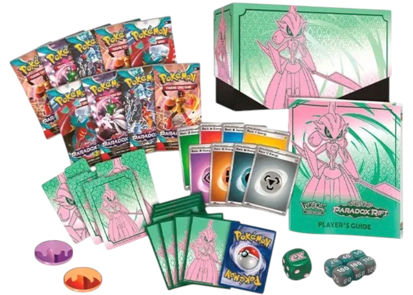 Pokémon TCG Scarlet & Violet Paradox Rift Iron Valiant Elite Trainer - BigBoiSneakers