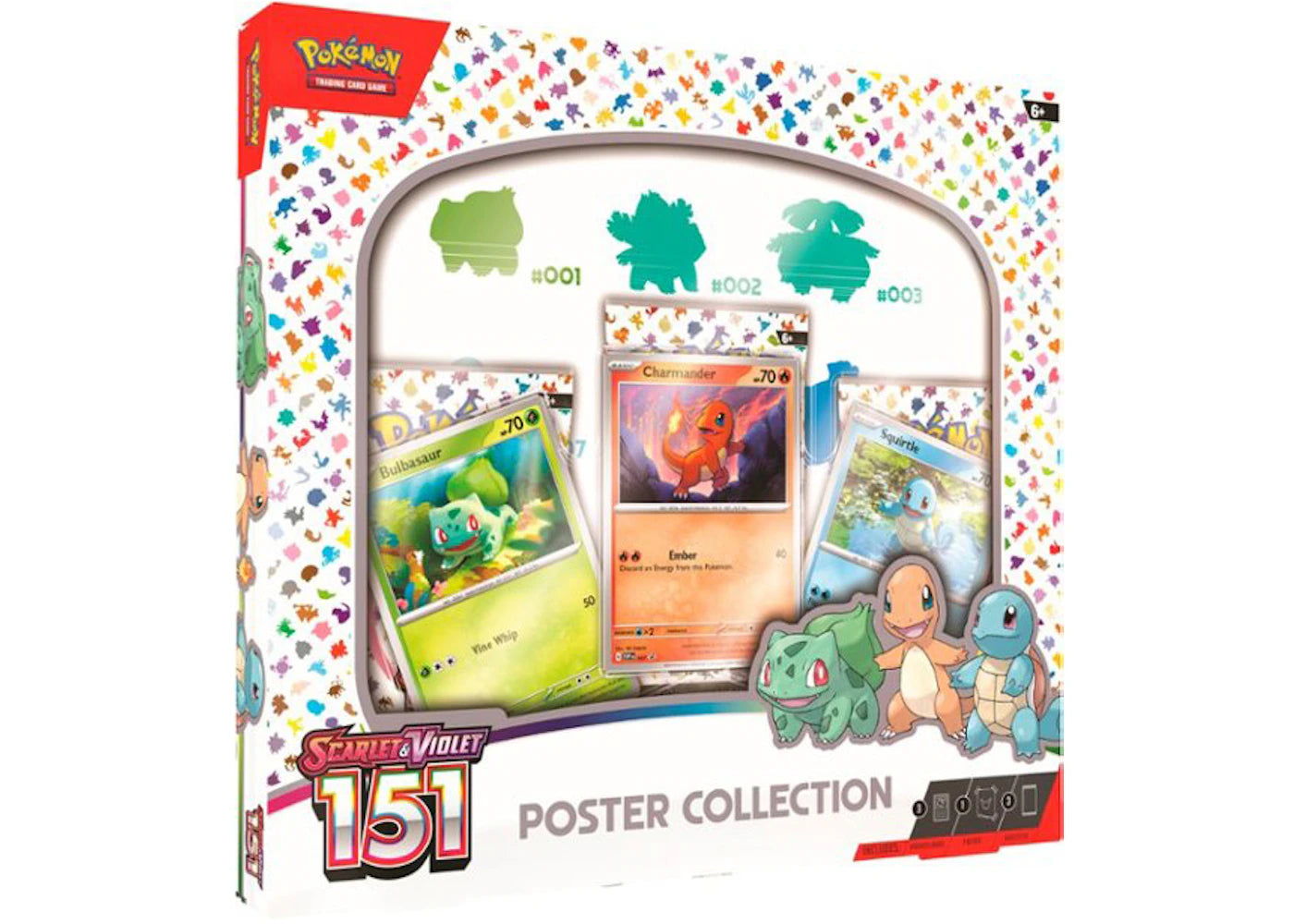 Pokemon 151 Poster Collection Pokémon TCG Scarlet & Violet - BigBoiSneakers