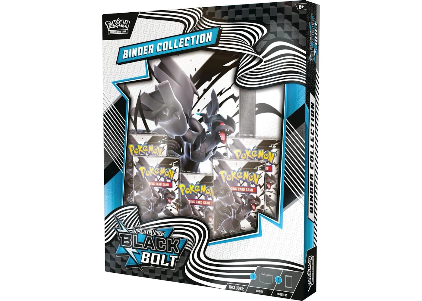 Pokemon Black Bolt Binder Collection Pokémon Scarlet & Violet - BigBoiSneakers