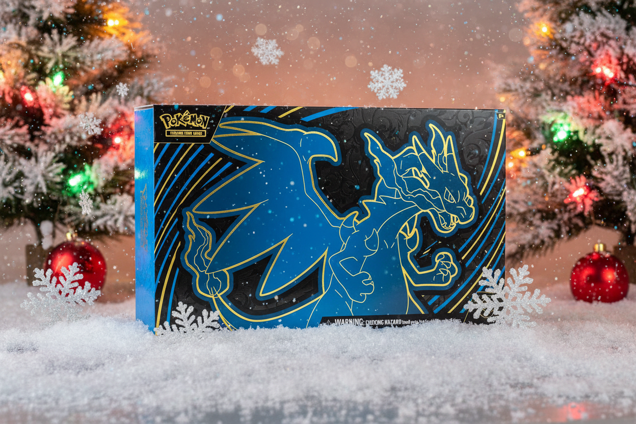 Pokemon Charizard X ex Ultra-Premium Collection 2025 Pokémon Mega Evolution - BigBoiSneakers