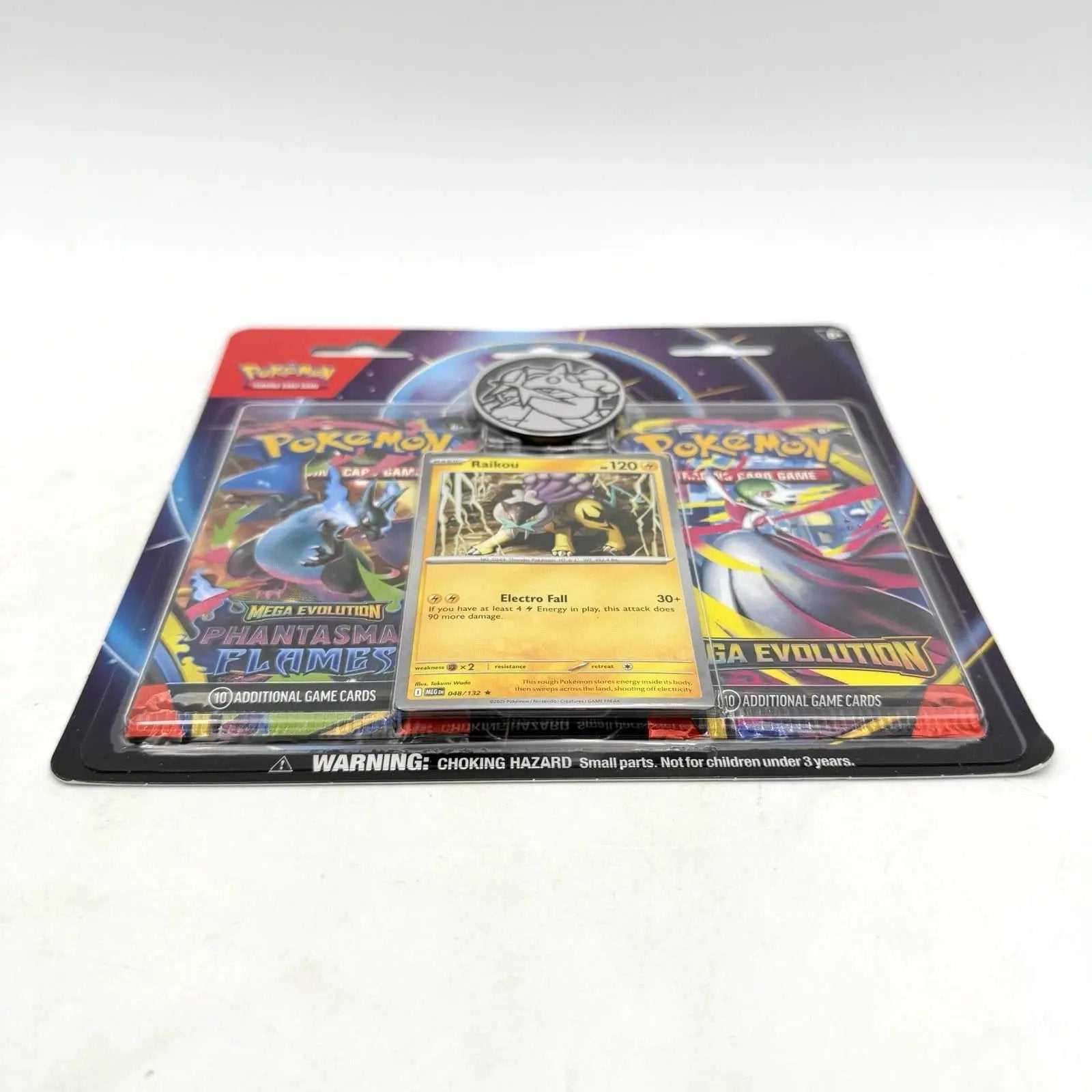 Pokemon Mega Evolution & Phantasmal Flames 2-Pack Blister Sealed - Raikou - BigBoiSneakers