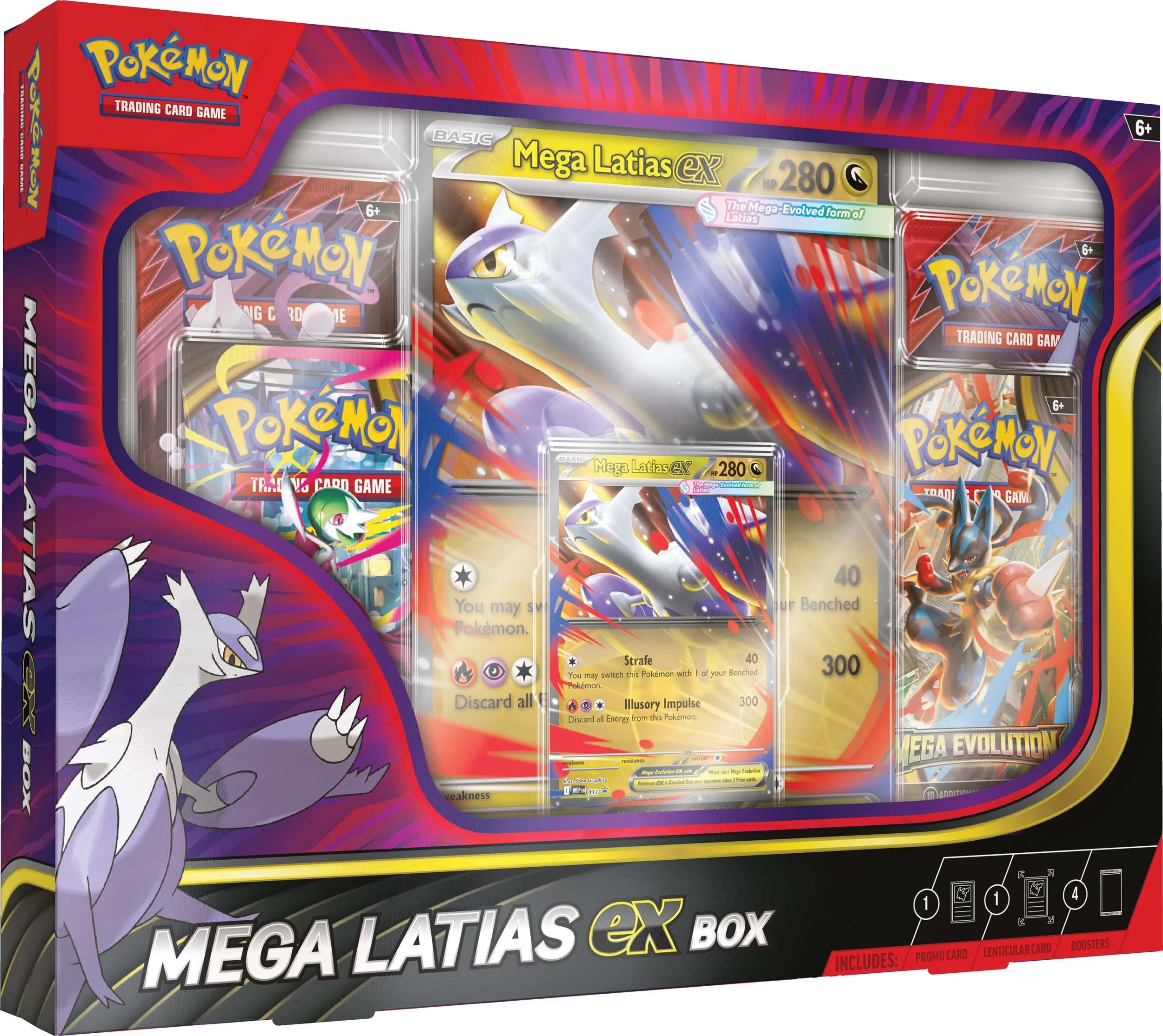 Pokemon Mega Latias Ex Box 2025 Pokémon Mega Evolution - BigBoiSneakers