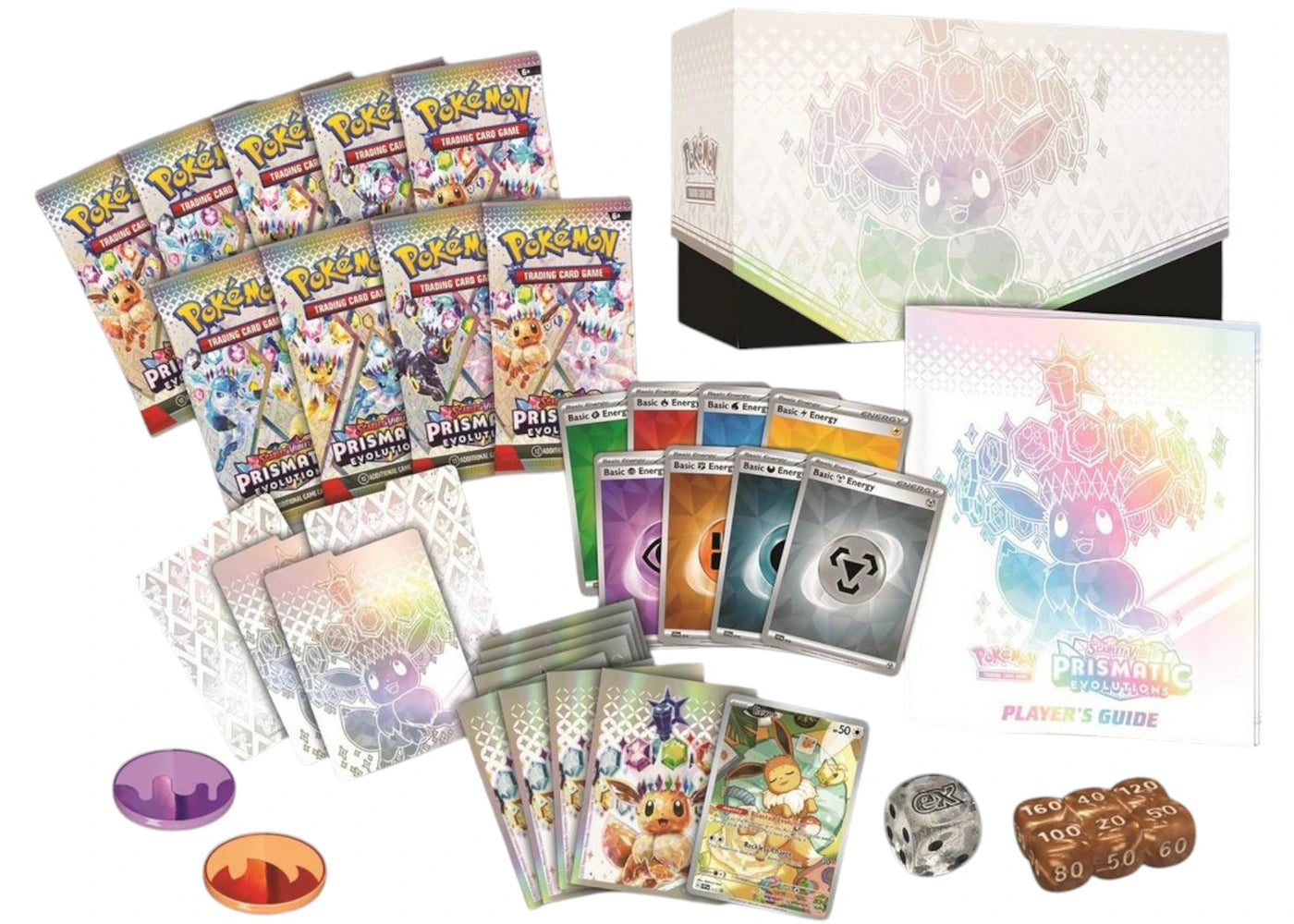Pokemon Prismatic Evolutions Elite Trainer Box Pokémon Scarlet & Violet - BigBoiSneakers