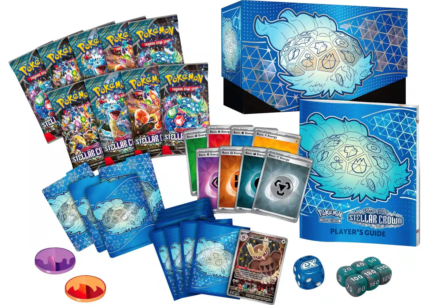 Pokémon Scarlet And Violet Stellar Crown Elite Trainer Box Collectibles by Pokemon