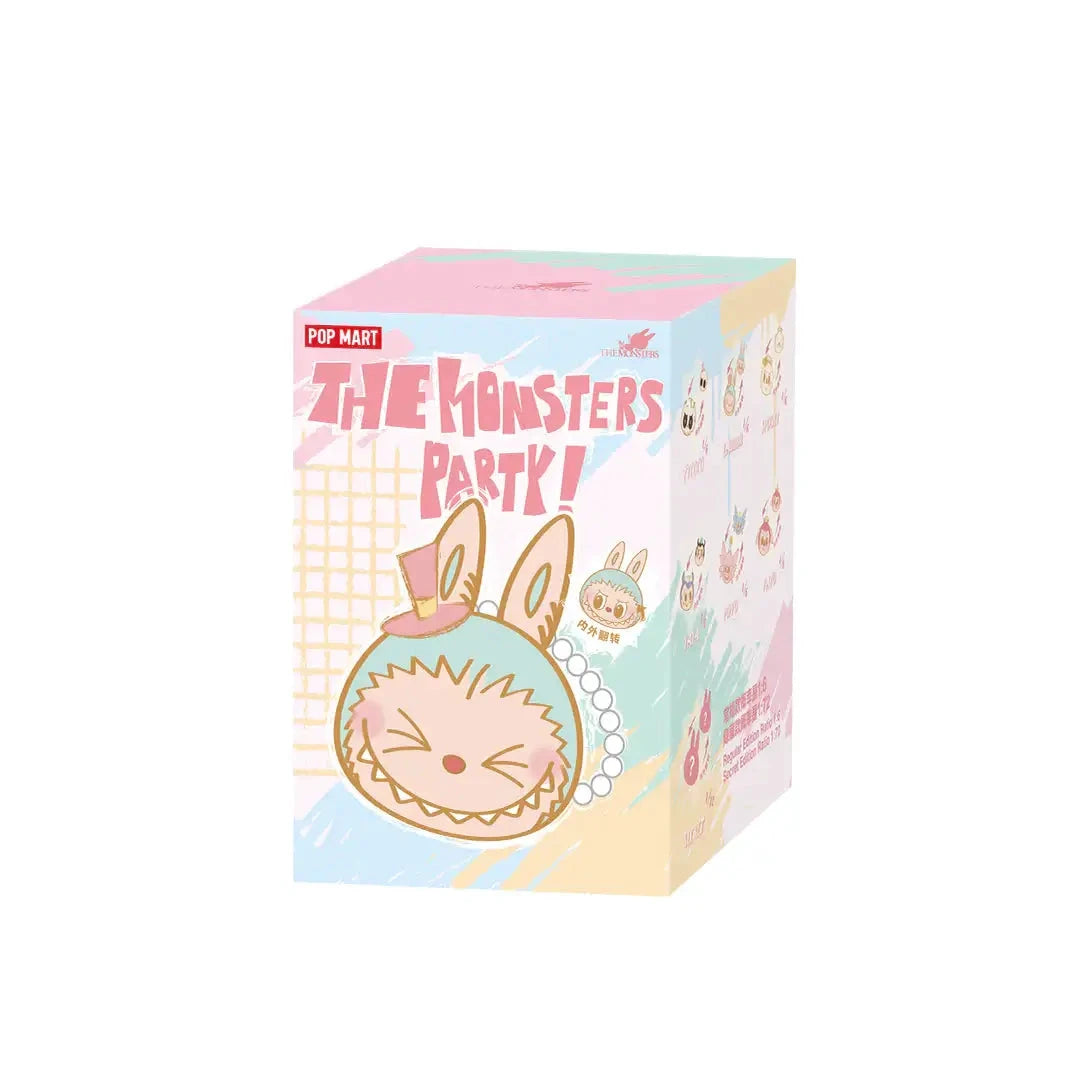 Pop Mart Labubu The Monsters Party Series Reversible Plush Doll Sealed Case (6 Blind Box) - BigBoiSneakers
