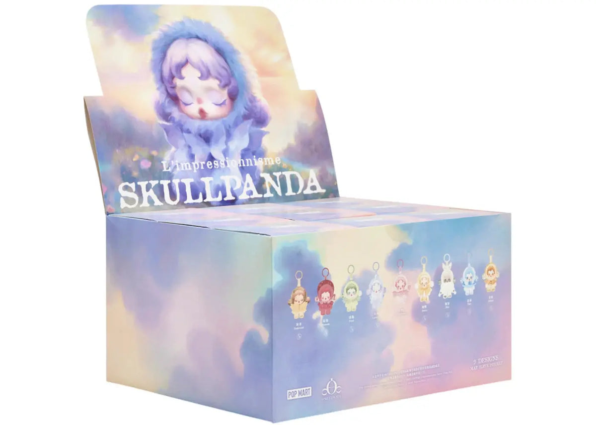 Pop Mart L'impressionnisme θSKULLPANDA Series Plush Doll Sealed Case (9 Blind Box) by Pop Mart