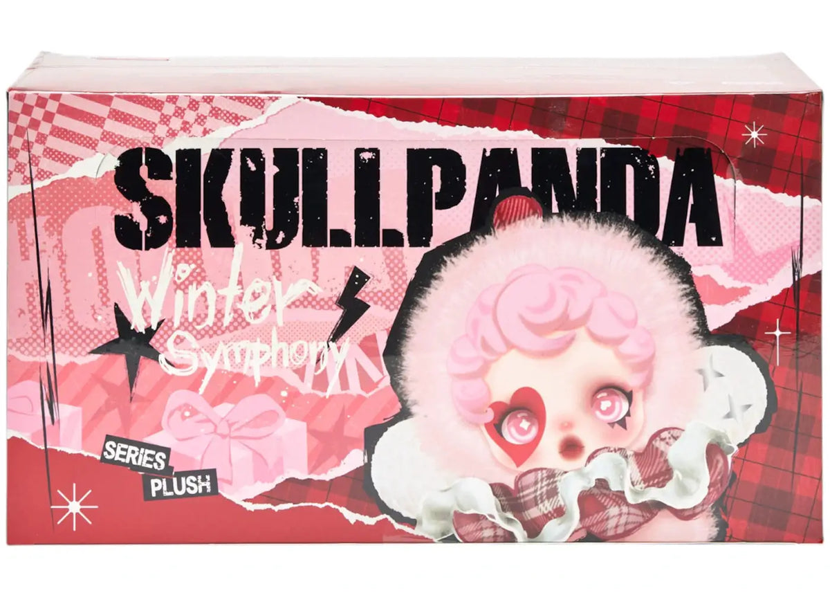 Pop Mart SKULLPANDA Winter Symphony Series Vinyl Face Plush Pendant Sealed Case (6 Blind Box) by Pop Mart