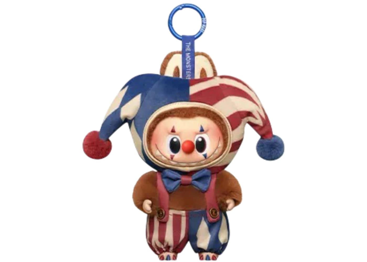 Pop Mart WHY SO SERIOUS Series Labubu Juggling Clown Vinyl Plush Pendant - BigBoiSneakers