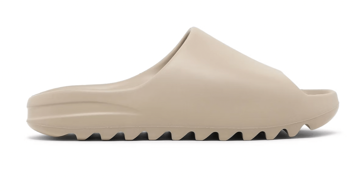 adidas Yeezy Slide Pure in beige color, brand new and 100% authentic, available for next day express shipping.